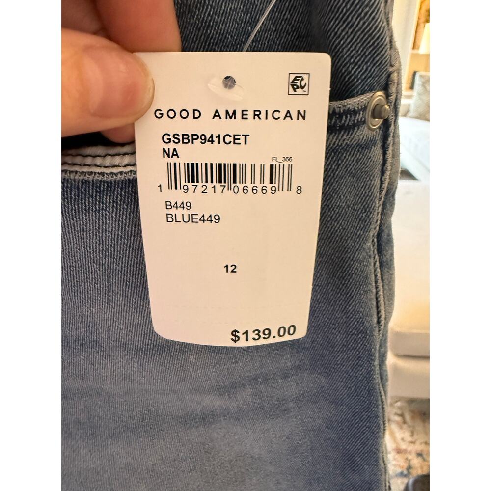 NWT Good American Good Legs Straight, 12/31 - Picture 5 of 7